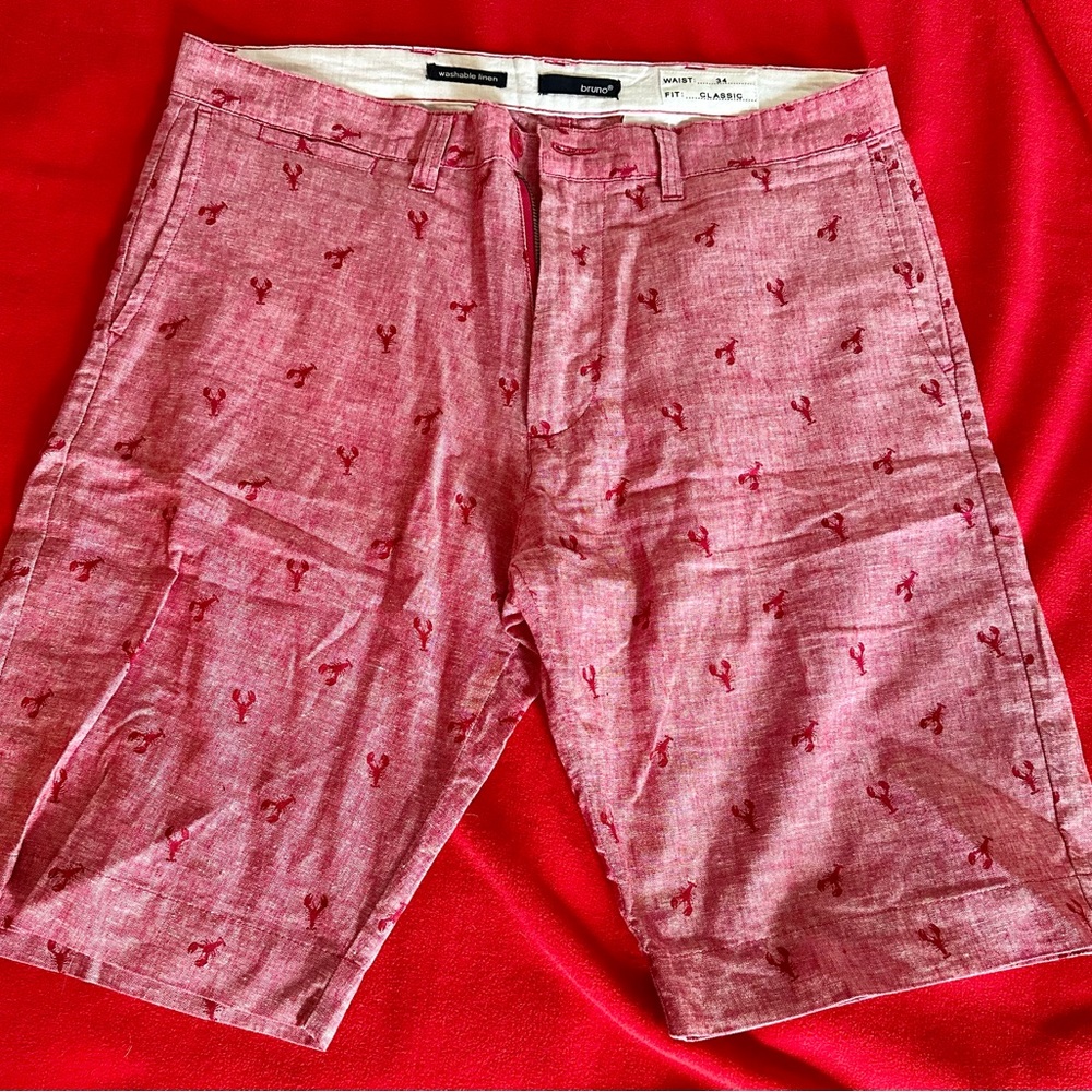 Bruno Men’s Washable Linen Shorts